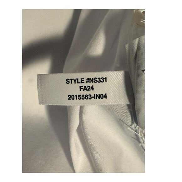 NEW Madewell Women’s’s XL Eyelet White Relaxed Button-Up‎ Shirt NWT - Picture 6 of 9